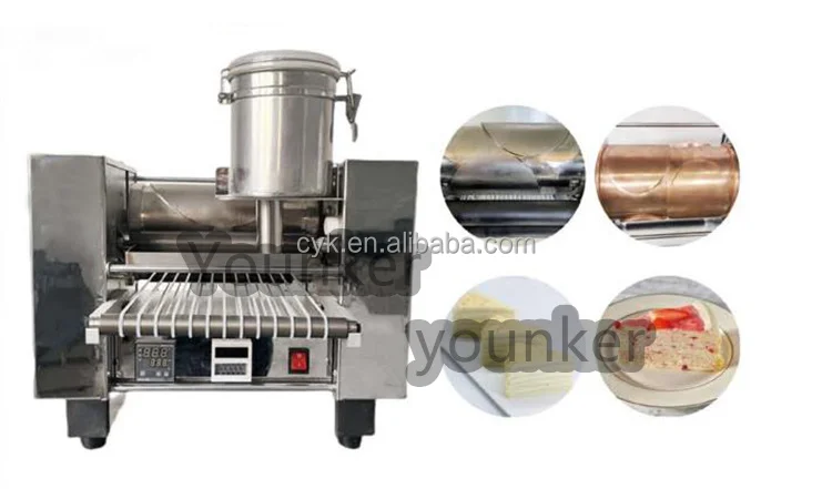 Small Automatic Stainless Steel Pancake Skin Board Crepe Maker New for ...