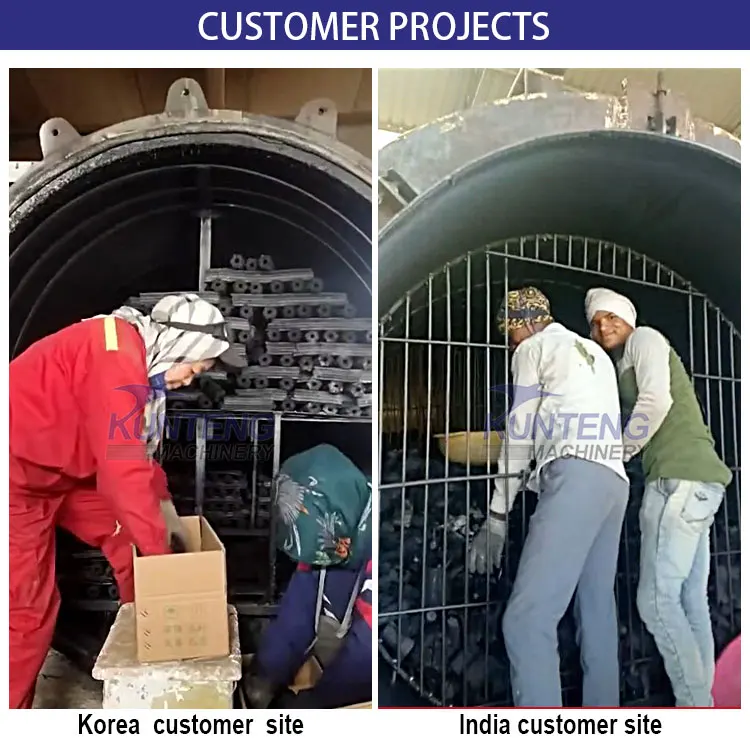 Нулевое Загрязнение из твердых пород дерева прессовальная машина для брикетов древесного угля карбонизатор древесный уголь делая машину завод в