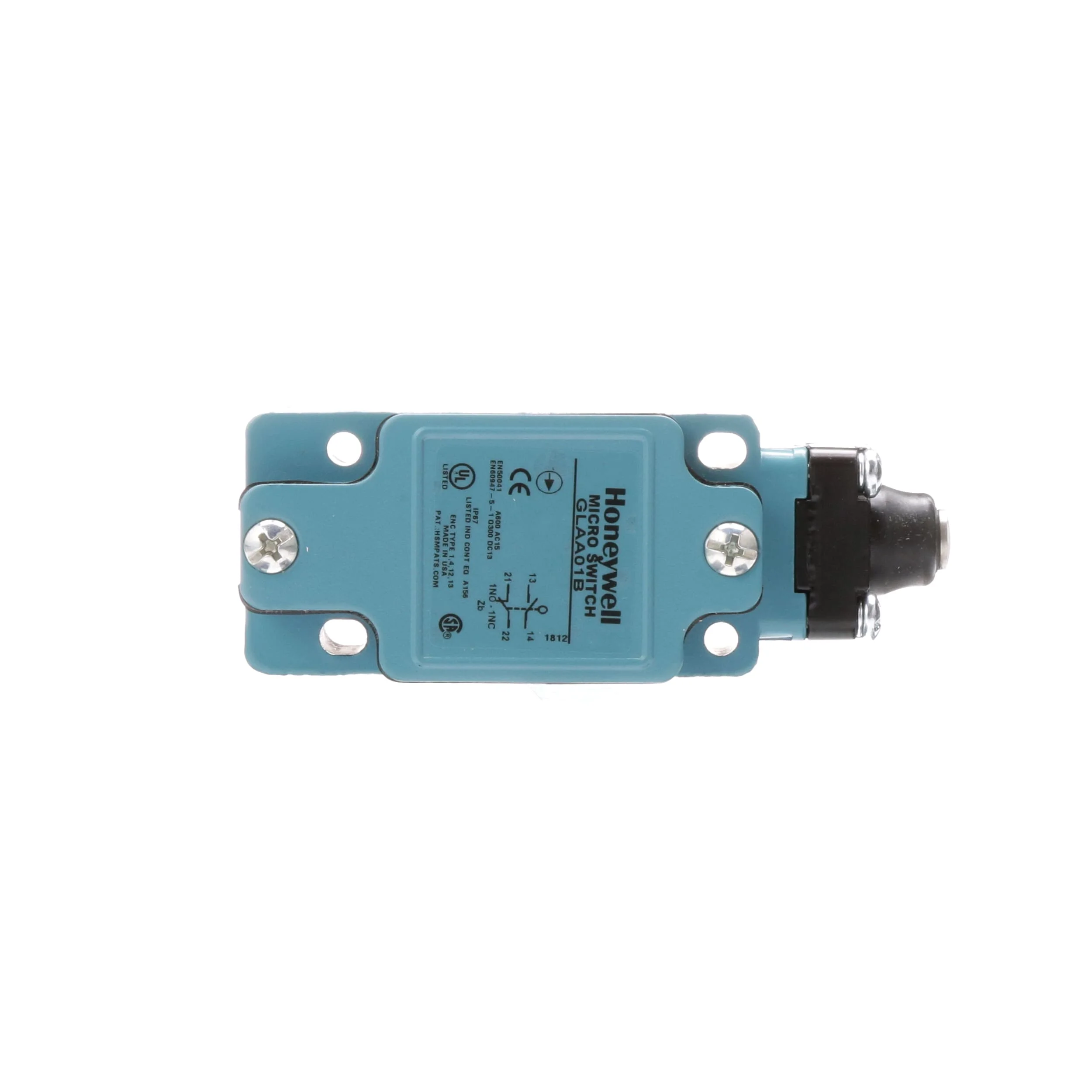 2no dpdt gla series limit switch glaa01b-54