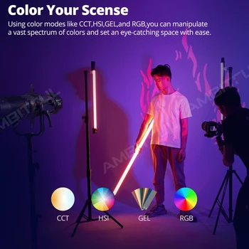 Godox SZ300R 330W Zoom RGBWW LED Video Light Bowens Mount for Photography Studio Accessories Live 2500-10000K Light Body Control detail image