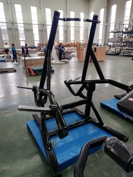 衰退チェストプレスジム機器ウェイトプレート搭載マシンスタンディング