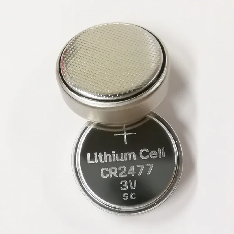 50Pcs CR2477 3V Environmental Friendly Button Battery Lithium Batteries for  Electronic Watch, Calculator