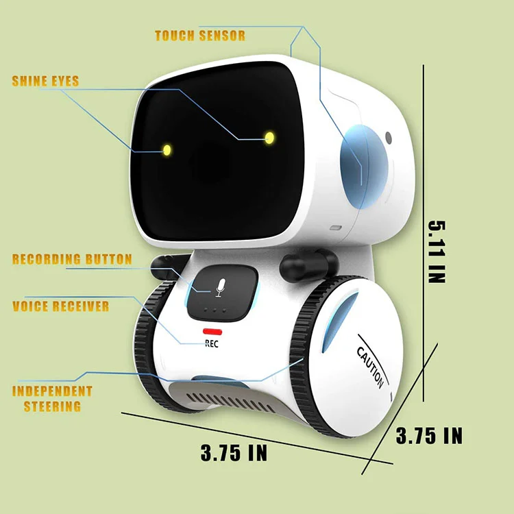 Интеллектуальные игрушки для детей роботы с голосовым управлением Детские умные обучающая игрушка-робот