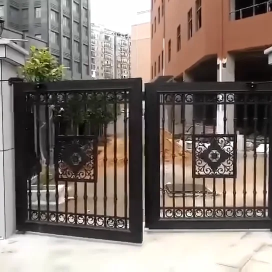 New Style Simple Main Gate Designs Swing Gate Metal Gate Designs for Homes