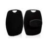 Éponge de bain en silicone noire