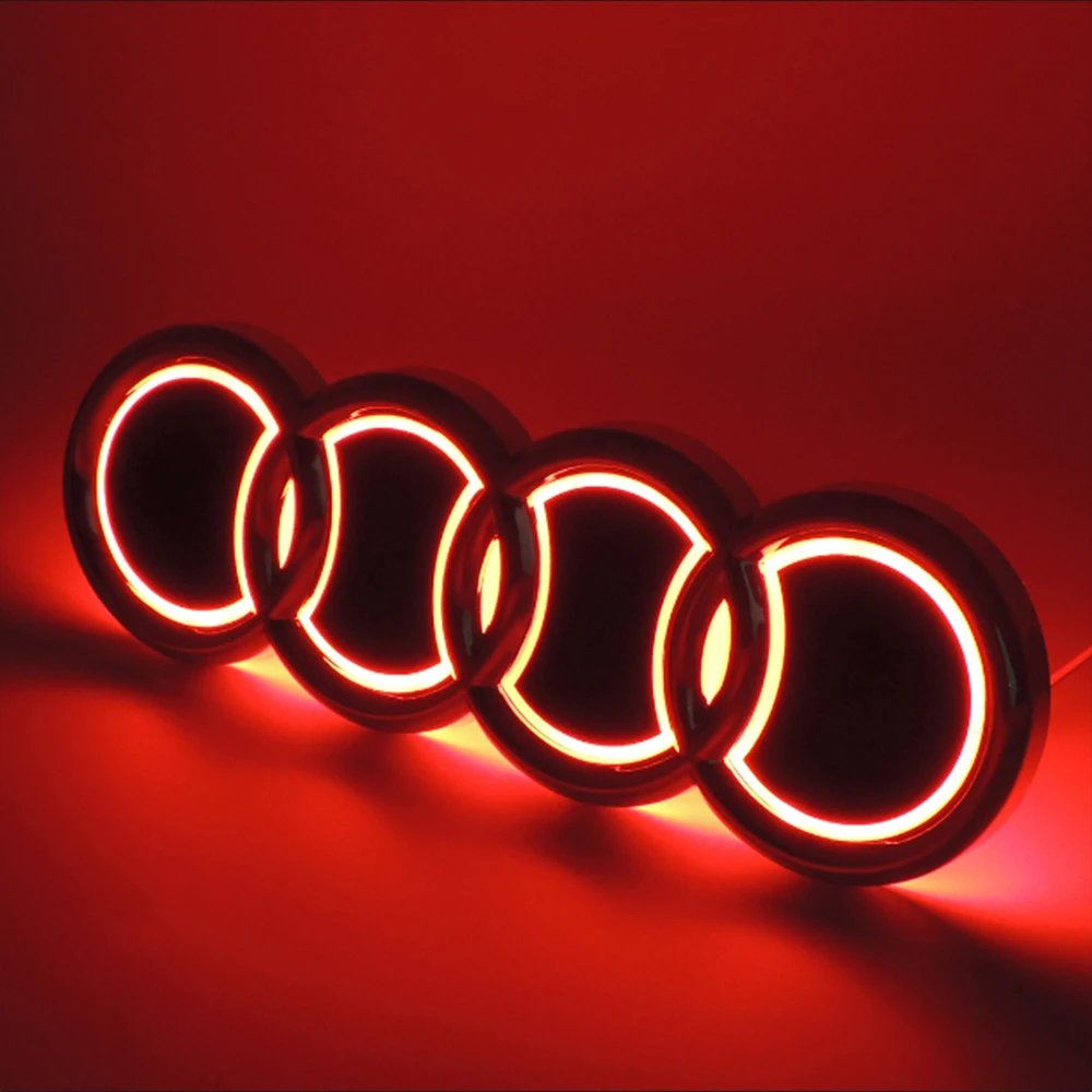 Custom 5d Auto Logo Led Light Car Grille Emblem Car Front Logo Badge