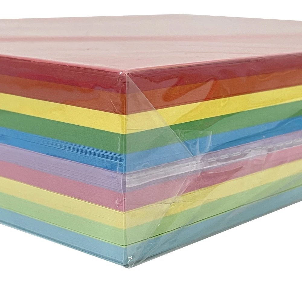 Китай Высококачественная цветная Бристольская бумага и картон для папки офиса использует темный цвет пастельный деревянная целлюлоза Крафтовая