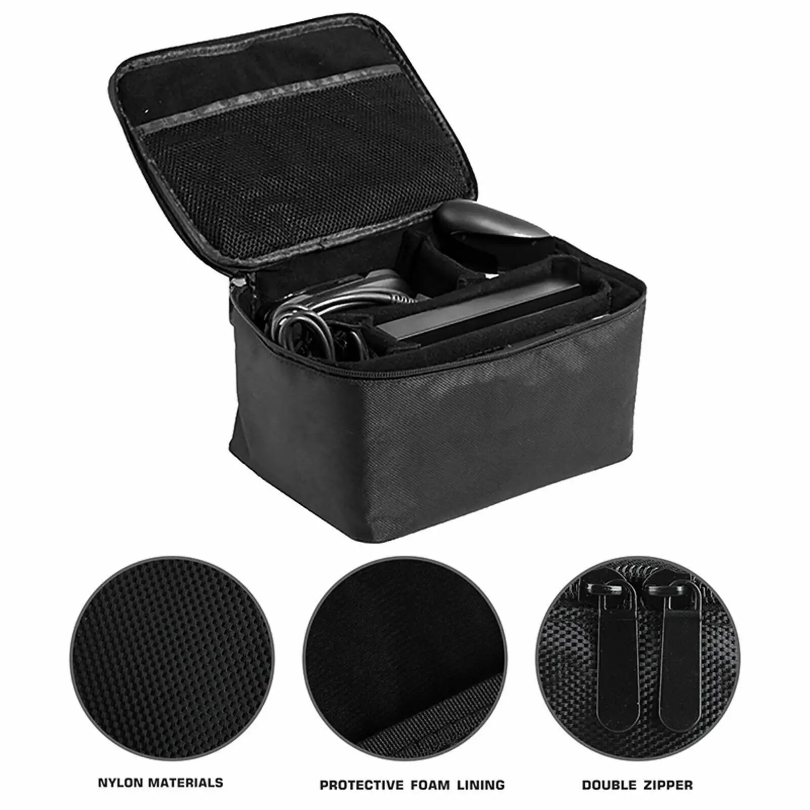 Travel Portable Game Controller Protector Storage Bag for Nintendo Switch Game Console Travel Carrying Carrying Storage Bag
