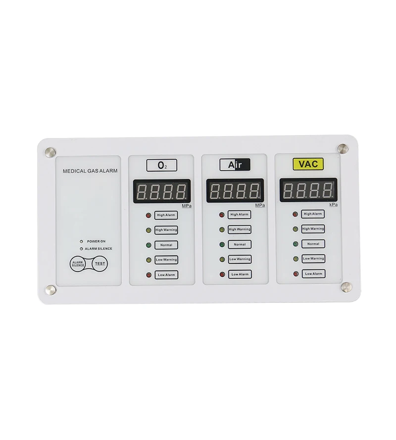 Hospital Gas Alarm System Pipeline for Air, Oxygen, N2O Medical Master Gas Alarm Mechanical Gas Alarm