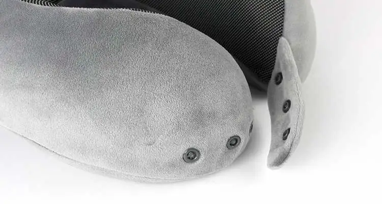 Travel Pillow with Snap Buttons Image 4