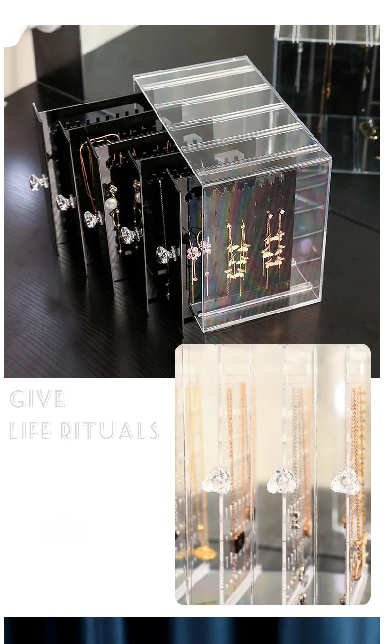 Wholesale Necklace Display Stand Ring Earring Holder Bracelet Storage