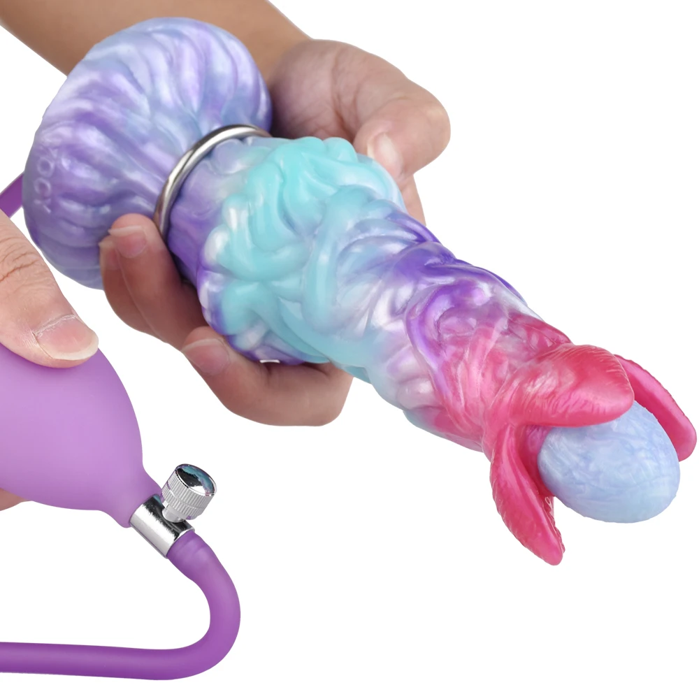 YOCY Silicone Pandora Ovipositor air Pump Lay Egg Novel Woman Masturbation Sex Toy Super Stimulate Vagina Anal Dildo for Adult YOCY Silicone Pandora Ovipositor air Pump Lay Egg Novel Woman Masturbation Sex Toy Super Stimulate Vagina Anal Dildo for Adult