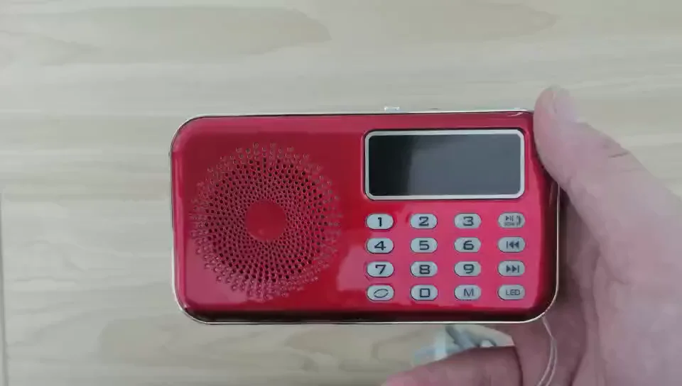 Portable Am Fm Radio With Blue Tooth Speaker And Sd Card Player,Mp3 ...