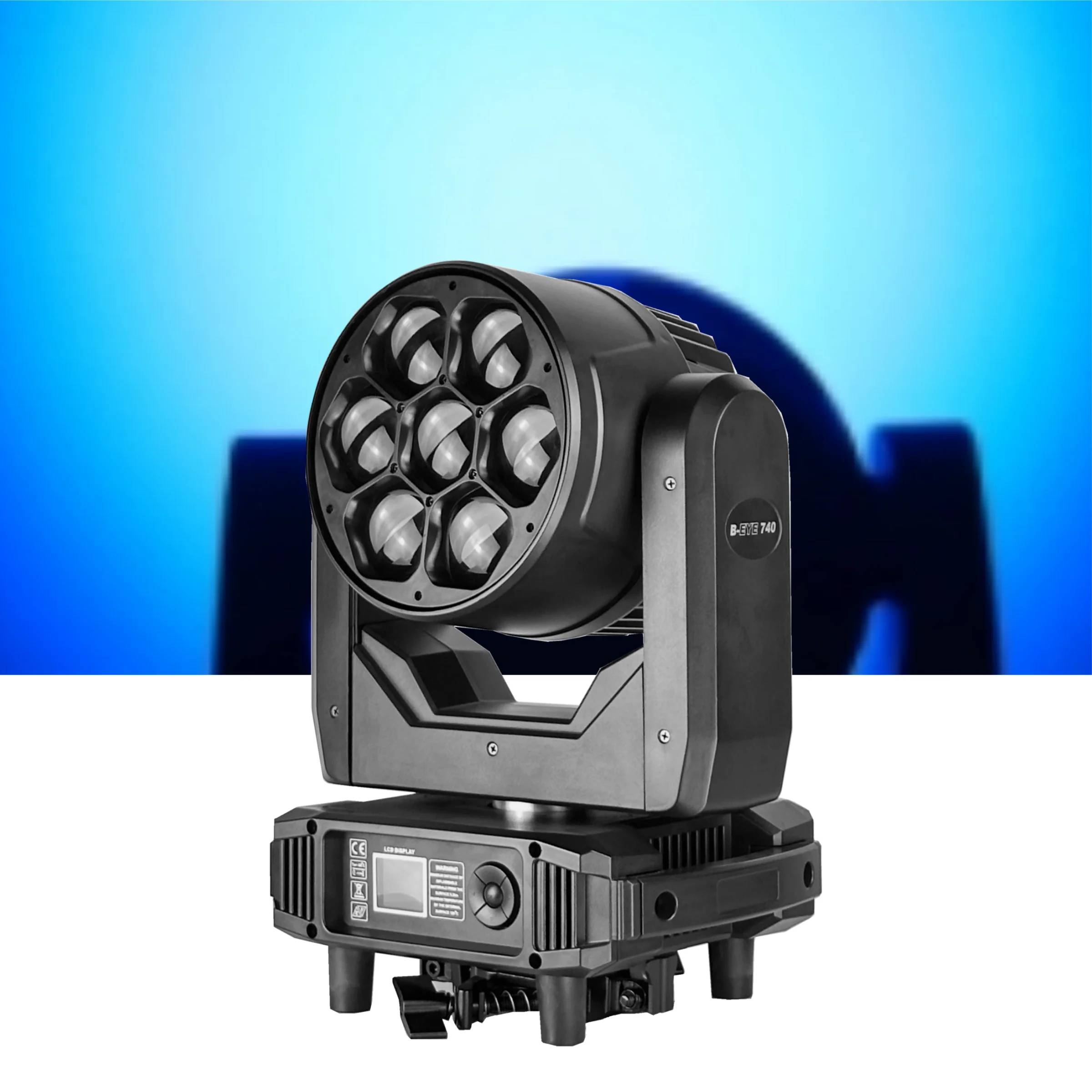 7*40w Bee Eye Zoom Wash Led Rgbw 4in1 Moving Head Lights