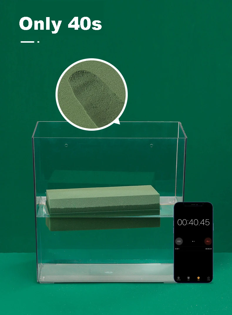 Wet And Dry Floral Foam Blocks Flower Arrangement Green Oasis Floral