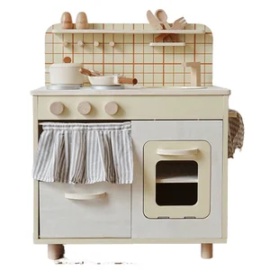 Montessori Creamed Log Kitchen Toys Set CE Certified Early Educational Initiation MultiFunction for Preschool Toddler Boys Girls