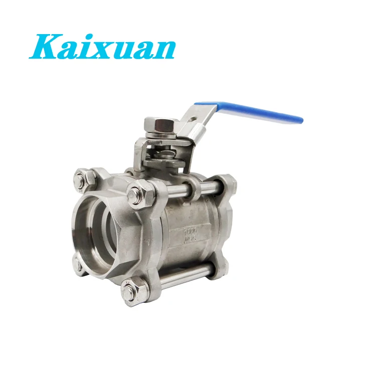 1000 WOG SS316  ball valve 1 inch valve welding ball valve