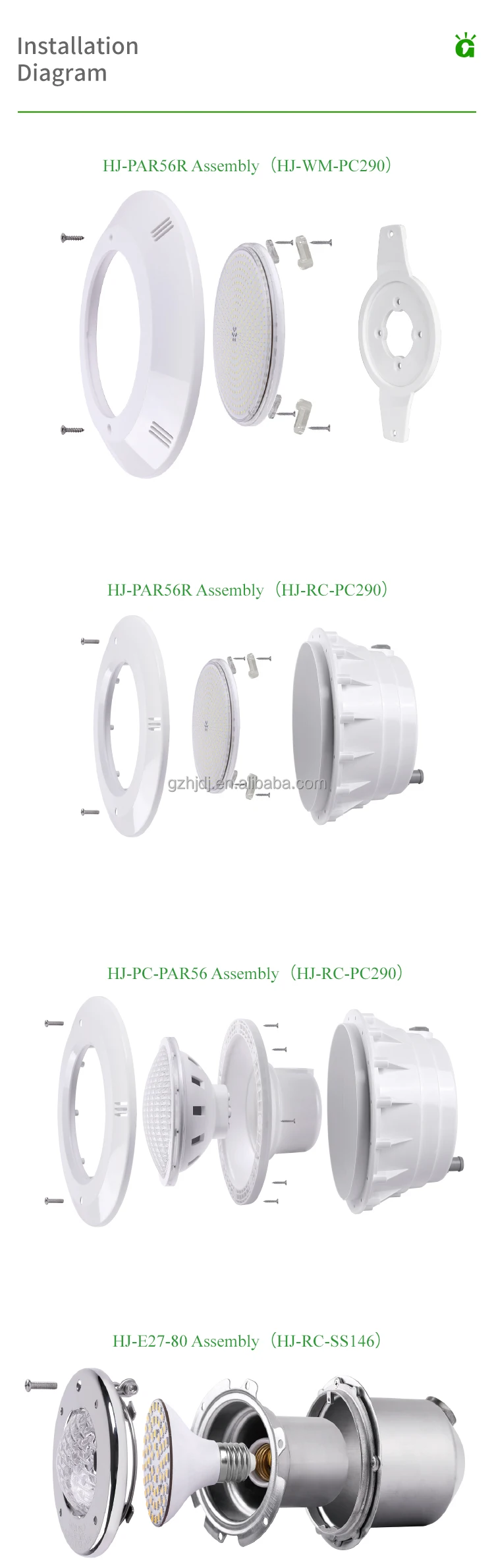 12 Volt E27 Best Led Color Changing Pool Light Bulb Replacement For Swimming Pool Buy 12 Volt