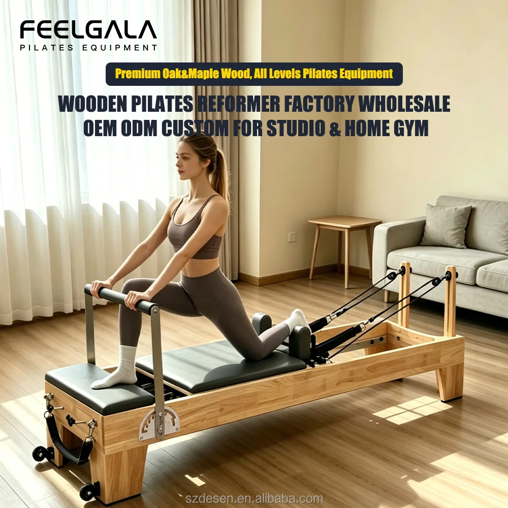 Design Pilates Training Shaping Enhancing Flexibility Jointed Pilates Bed product detail 3