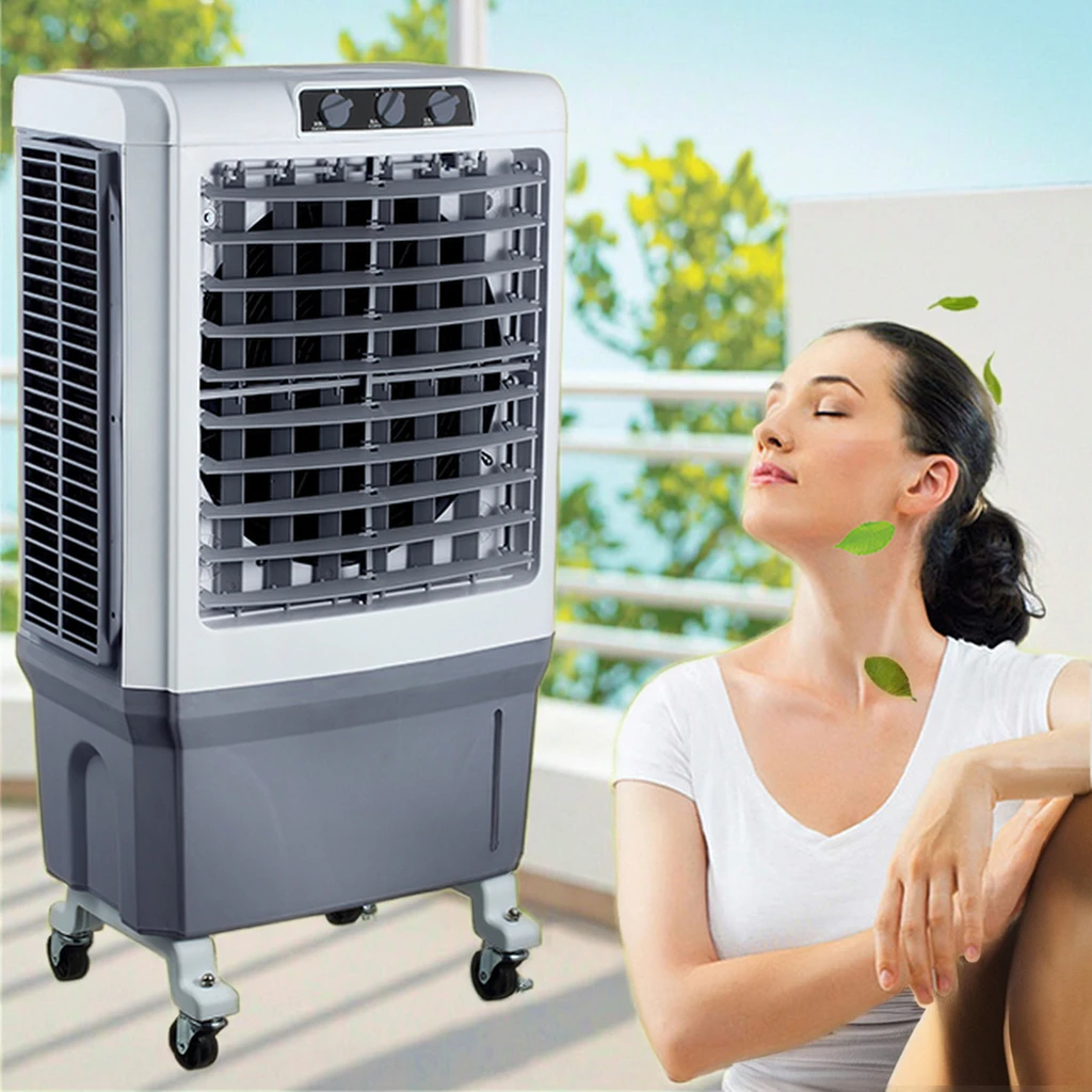 Multi Function Mobile Industrial Spot Coolers Large Portable Air Conditioner Evaporative Evaporator Outdoors Air Cooler Fan CB