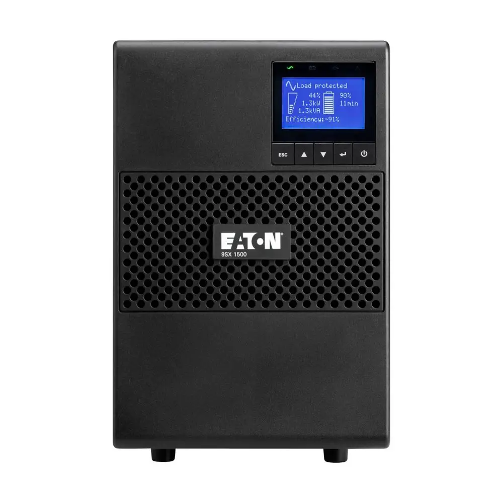 9SX Eaton UPS 9SX2000I 2kVA 2000VA 2000 VA 1800W 230Vac Double Conversion Online Tower UPS with 8 Pcs 12V 7Ah Battery