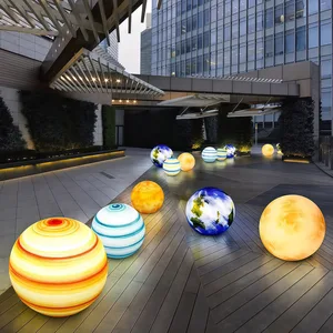 Landscape Light Waterproof Plastic Durable Colorful Led Ball Light