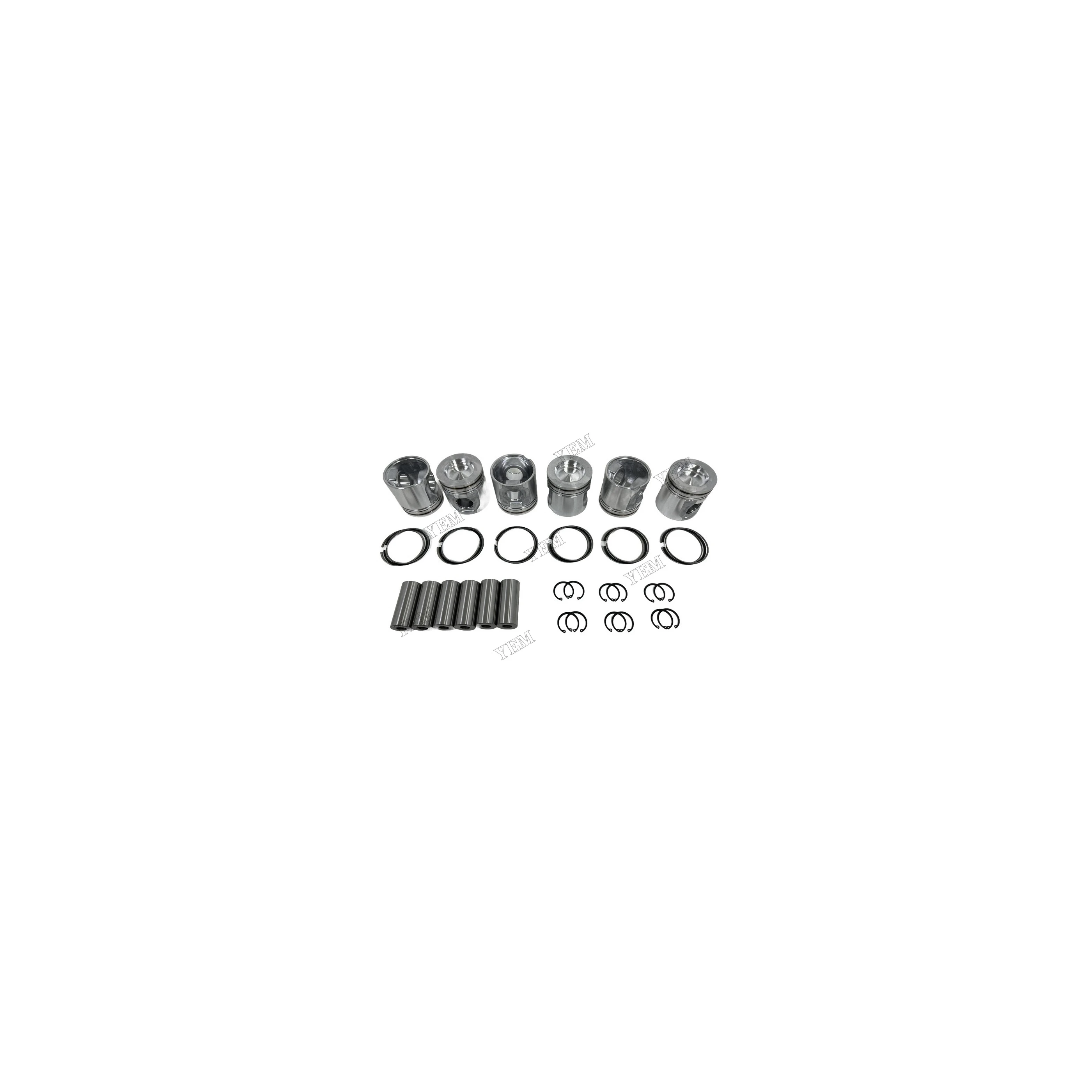 For Volvo D7E Engine Piston Set With Piston Ring Aftermarket Engine Parts