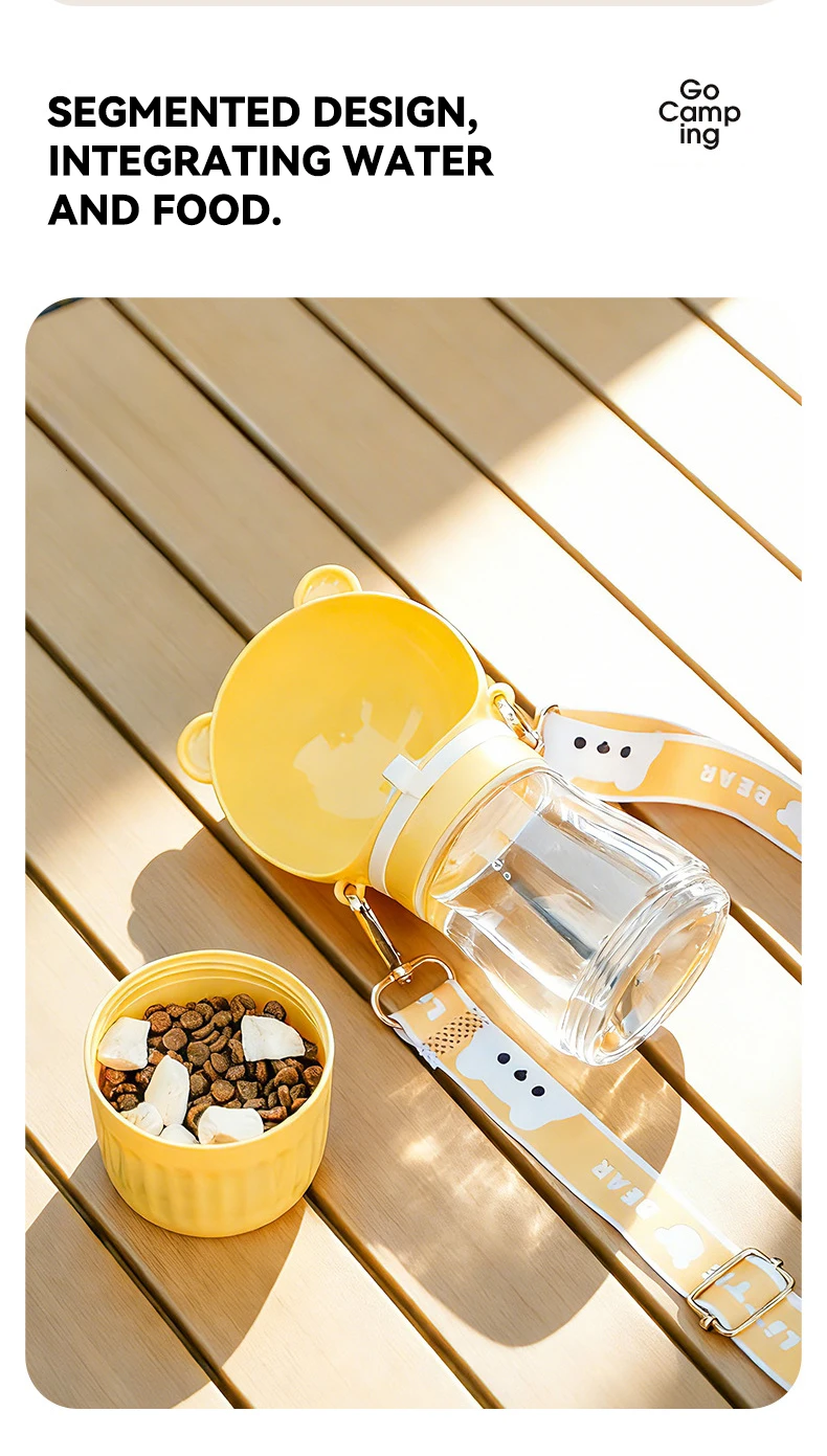 NEW Dog Go Out Drinking Cup Pet Portable Accompanying Cup Slant Cross Type One Drinking Water Feeding Kettle Pet Drinking Water factory