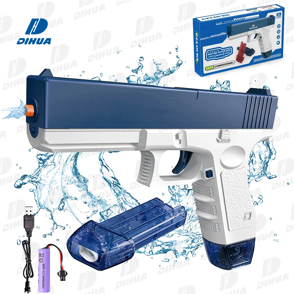 Water Glock Fully Automatic Water Pistol For Kids Outdoor Summer Toys