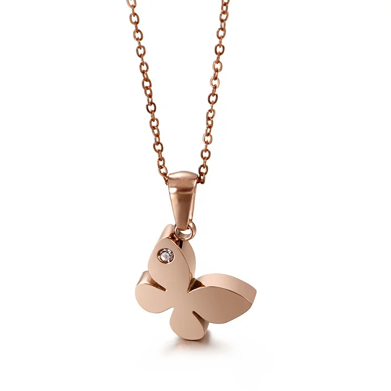 Buy Butterfly Pendant Necklace,Crystal 