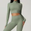 Green long sleeves