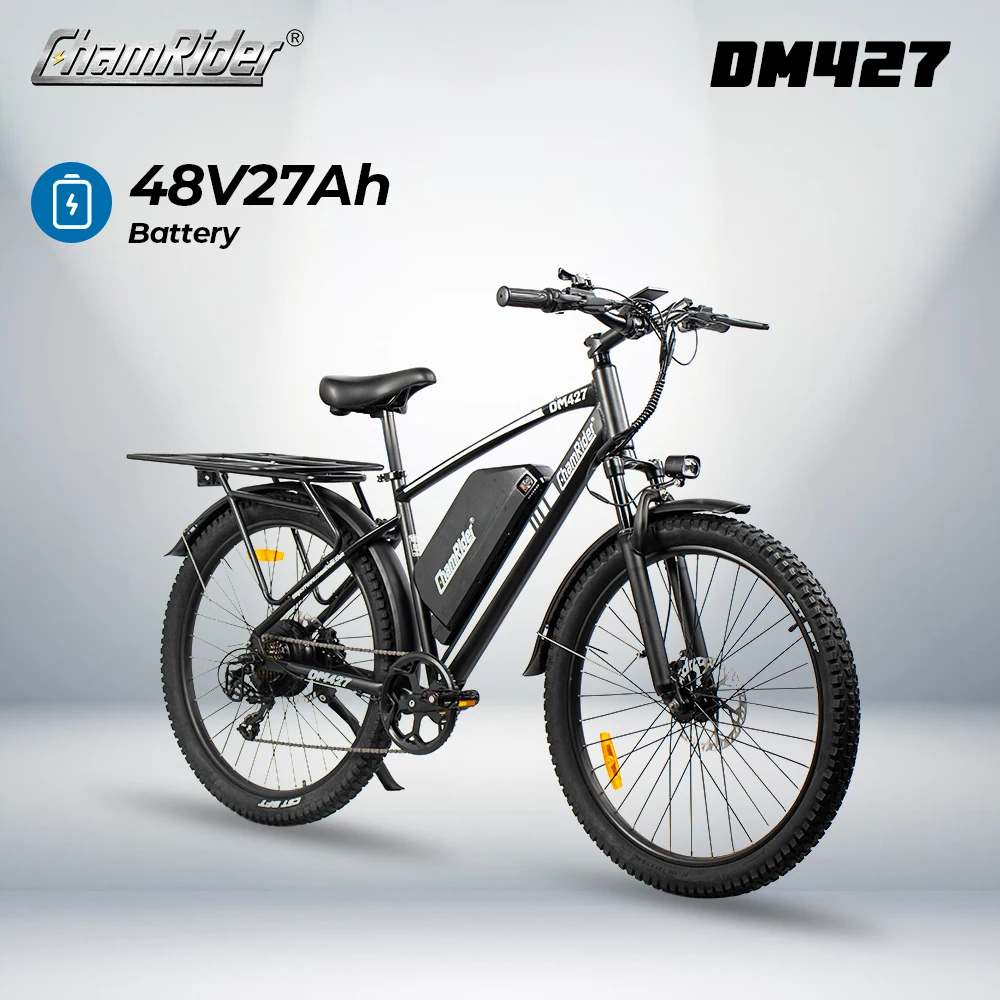 DM427 ChamRider 750W Electric Mountain Bike - 48V, 27Ah, 10 Speed