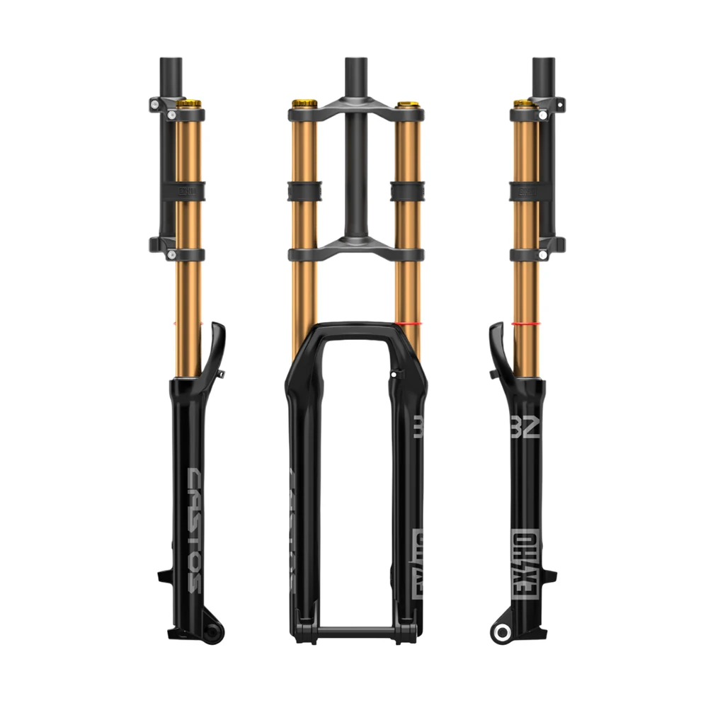 Fourche VTT Suspension Himalo - 26/27.5/29er - Double épaule - Descente - NEUVE