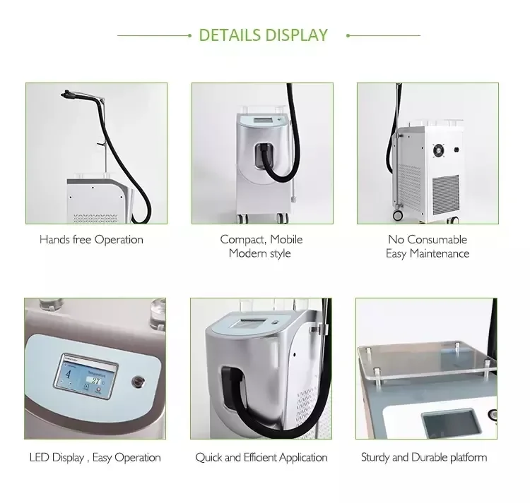 Skin Air Cooler -25C Zimmer Chiller cryo 6 therapy Cold Air Skin Cooling Machine For Laser Treatment Zimmer Cooling Machine