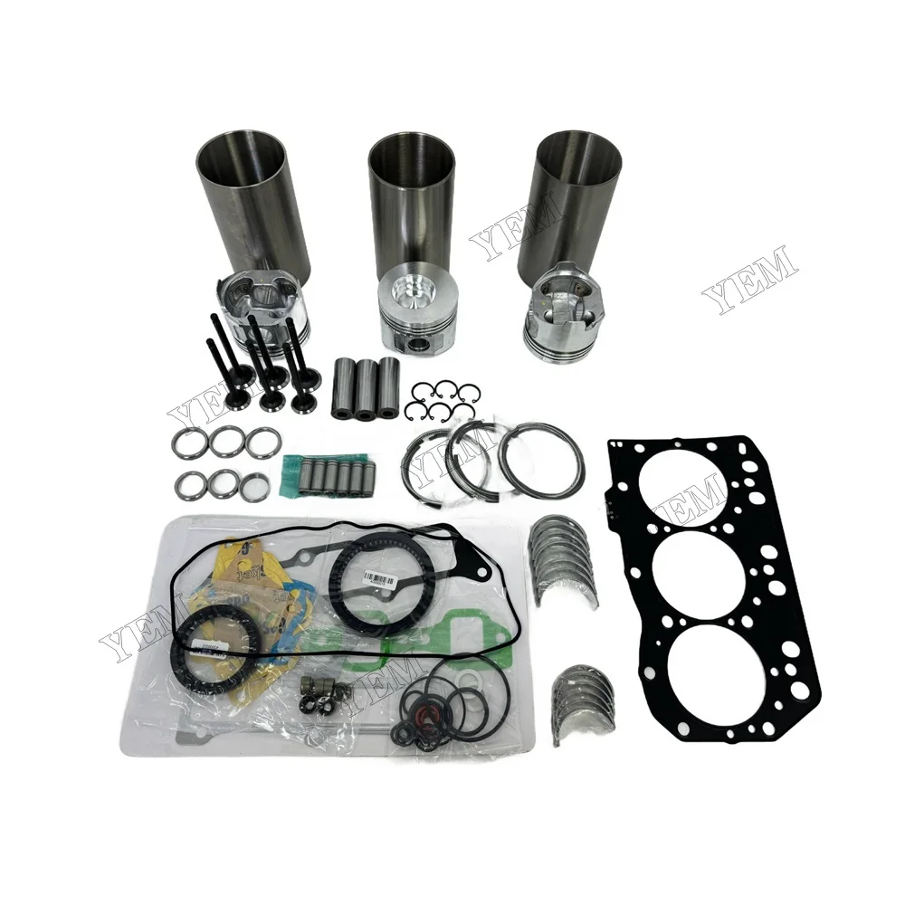 For Yanmar 3D82 Engine Overhaul Gasket Kit Engine Part Engine Piston Ring Gasket