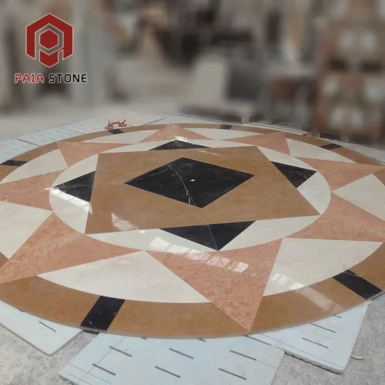 product modern design water jet mosaic designs different type inlay marble graphic design dolomite cut to size  modern hotel-4