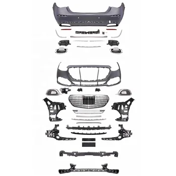 W223 Maybach S680 Style Upgrade Body Kit Fit for Mercedes Benz S Class S350 S400 Models Year 2021 Onwards