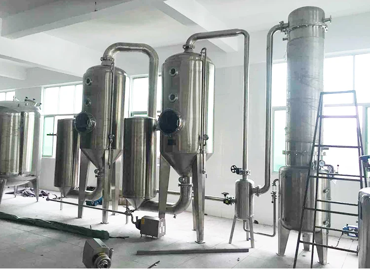 Double Effect External Circulation Falling Film Evaporator