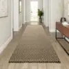 Polyester-cotton - Diamond Pattern Brown