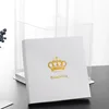 Golden crown print cover