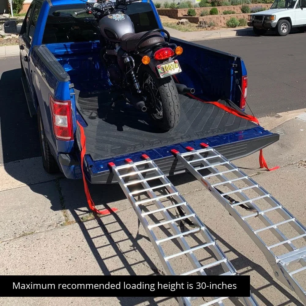 Rp501 Atv Loading Ramps Motocross Dirt Bike Ramp Foldable Aluminium ...