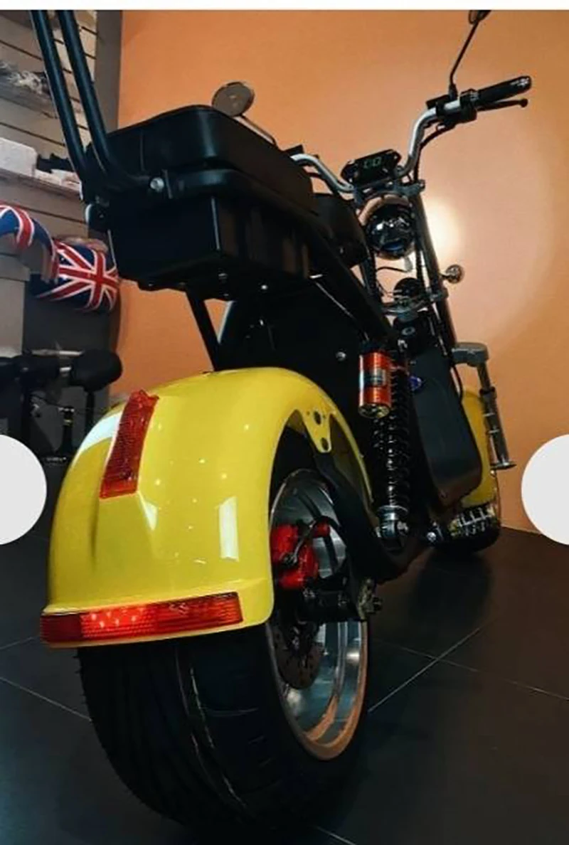 Лучший Рождественский подарок Hoodax, 4000 Вт, 1500 Вт, 60 В, 12 А/ч, 20 А · ч, Электрический городской кокосовый скутер с двойным сиденьем, зеркалами и большой круглой фарой