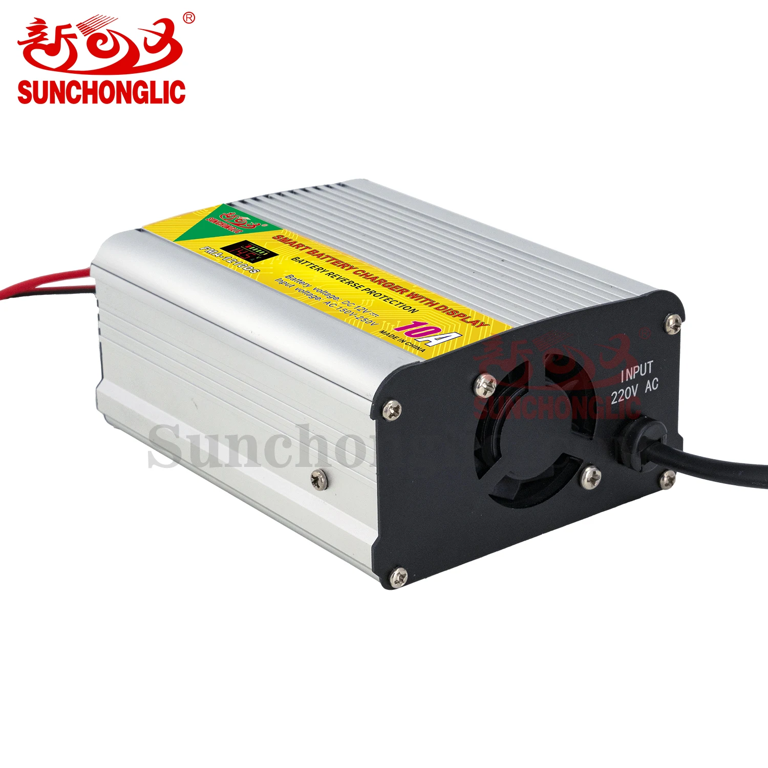 Sunchonglic 12v 10a Intelligent Battery Charger Agm Gel Lead Acid Battery Charger Buy 12v 10a 3075