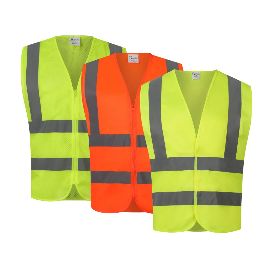 Visibility Driving Custom Vest Traffic Night Riding Sign Fluorescent Reflective Safety Vest - KingCare | KingCare.net