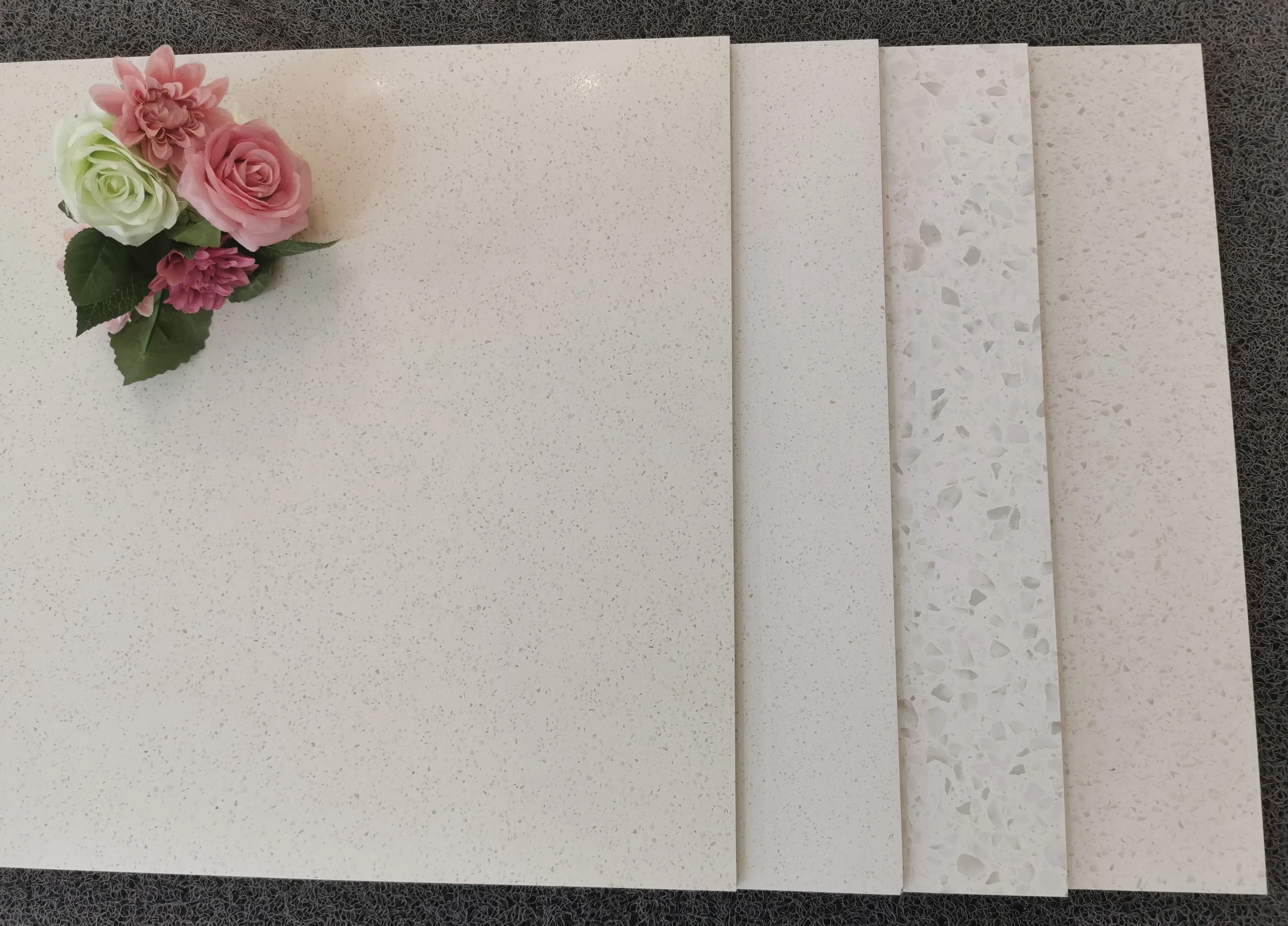 室内600 * 600毫米白色lappato水磨石瓷砖,用于办公楼客厅地板和墙壁.