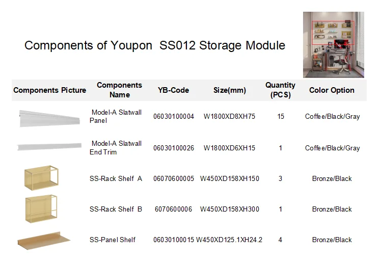 Contemporary Wall Mounted Storage Shelves Multi Purpose Wall Organizer Home Decor Metal Modern Wall Shelves for Leisure Space factory