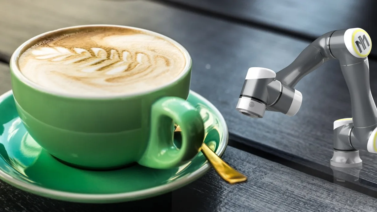 Fully Automated Intelligent Coffee Robot Vending Machine With 6 Axis