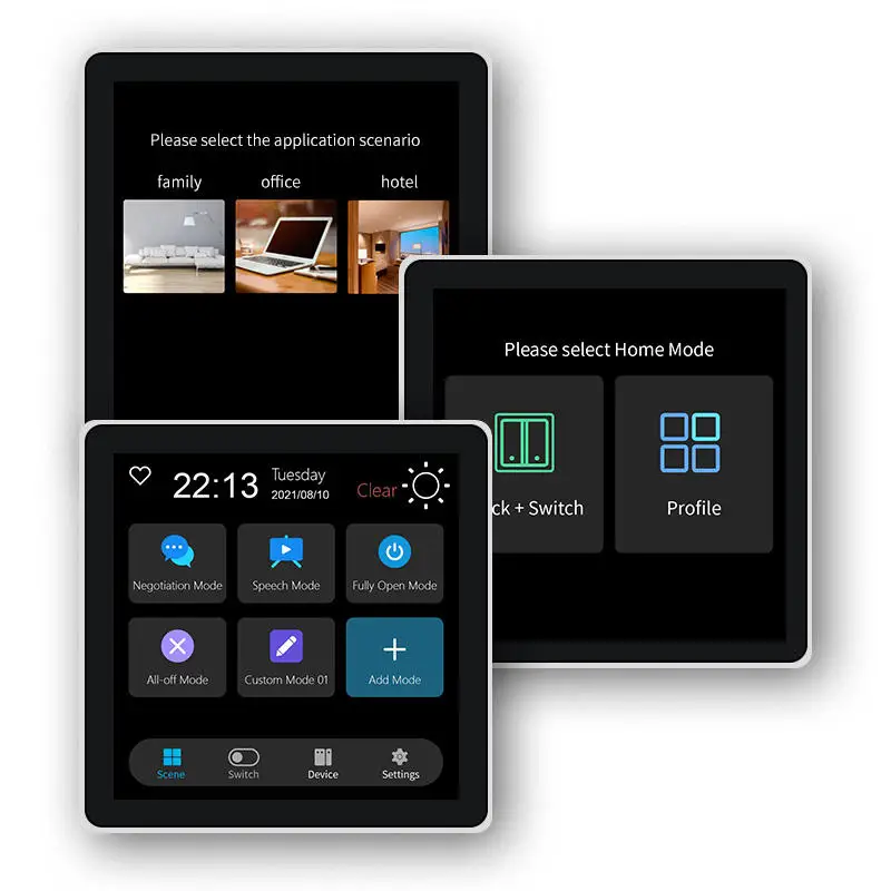 T3E New Zigbee Smart Switch with 3 Gang Relay Smart Switch Gateway with Tuya Mobile APP