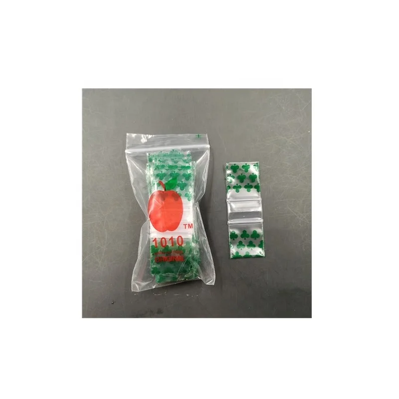 mini plastic zip bags