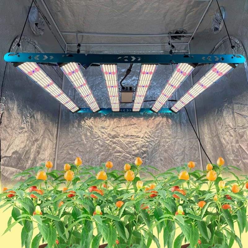 Kingbrite 2025 800W T55 LED Grow Light - Triple-Fold Design